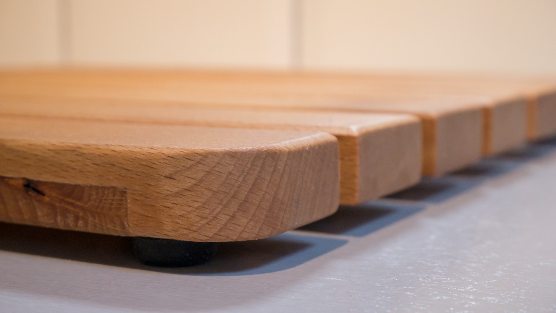 Making A Wooden Draining Board Using Beech 